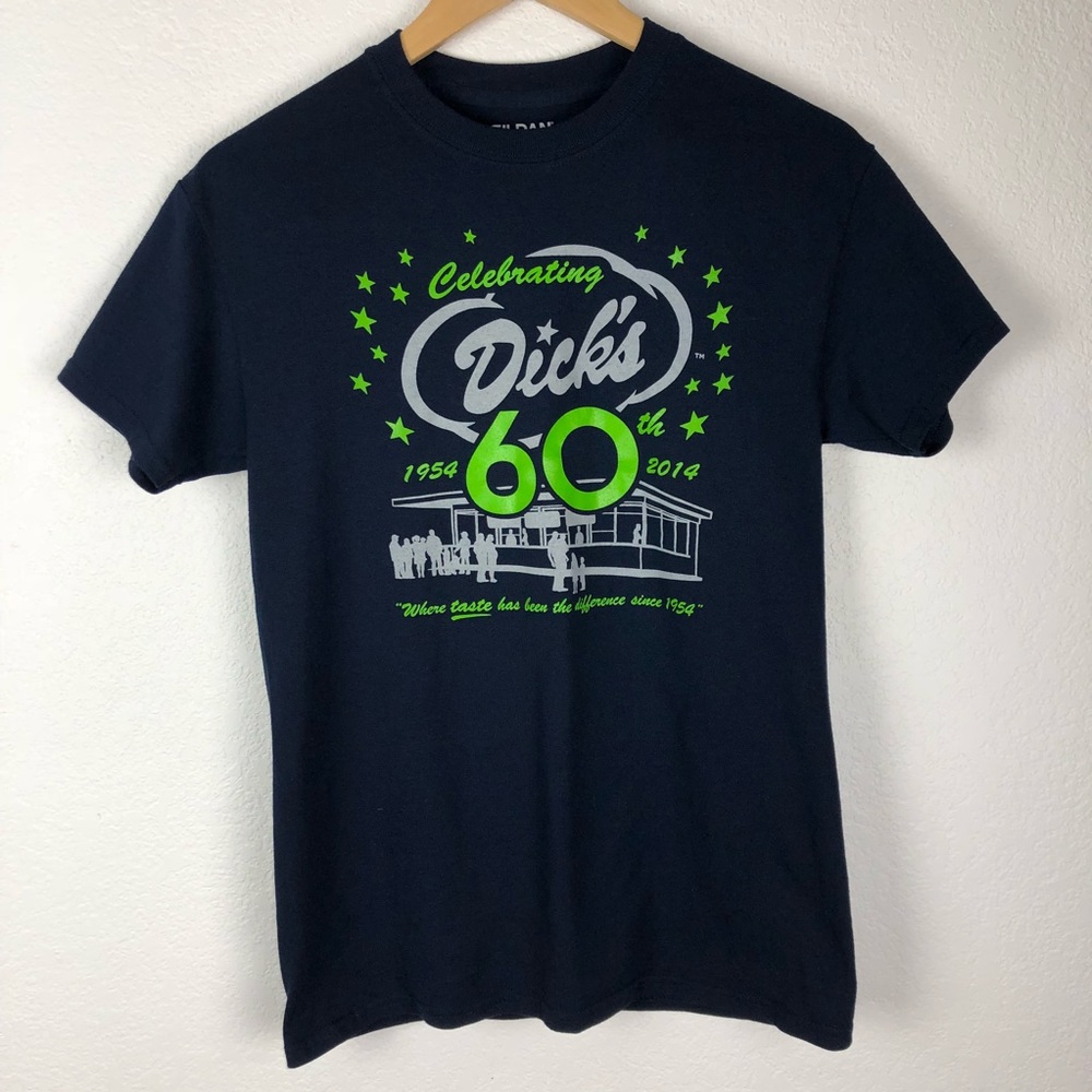 Navy blue 12th man Dick’s Drive-In tee